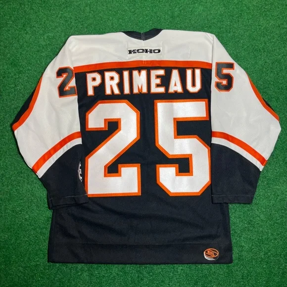 Keith Primeau #25 Signed Philadelphia Flyers Vintage Jersey Jerseys
